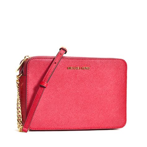 michael kors jet set item ew crossbody scarlett|jet set crossbody wallet.